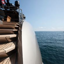 Defiant Yacht Side Detail