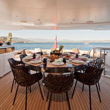 Seven S Yacht Upper Aft Deck