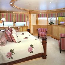 The Lady K Yacht Master Stateroom
