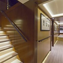 Infinity Yacht Hallway