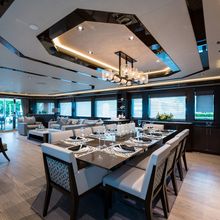 Checkmate40 Yacht Dining area