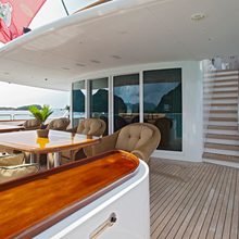 The Lady K Yacht Main deck