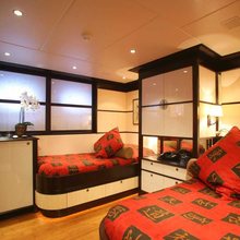 The Lady K Yacht Twin Stateroom