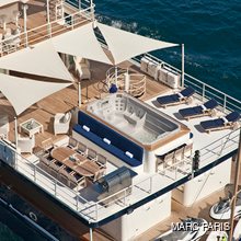 Seawolf Yacht Sundeck - Aerial View