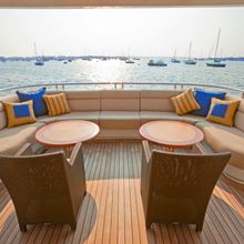 Coco Veinte Yacht Main Aft Deck