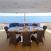 Providence Yacht Exterior Dining