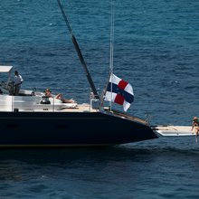 Mumu Yacht At anchor