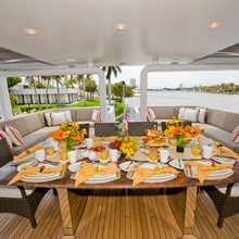 Dezeo Yacht Exterior Dining