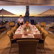FAM Yacht Exterior Dining