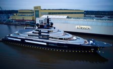 Delivery completed for Lürssen's 145m superyacht LUMINANCE