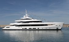 Launch of first Benetti B.Now 50M Oasis Deck superyacht 