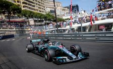 Superyachts vie for pole position at the Monaco Grand Prix 2022