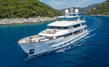 Embark on a Greece yacht charter with discounted rates onboard luxury yacht rental SUNRISE