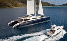 FLIBS 2025: 44M HEMISPHERE Stands Tall As The Only Sailing Yacht Charter On The Official Attending Fleet Of Yacht Rentals