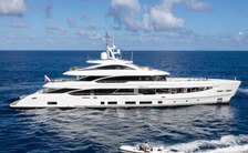 50M Benetti superyacht FANTASEA rejoins Mediterranean yacht charter fleet under new name