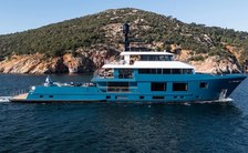 Dunya Yachts 47M expedition charter yacht KING BENJI pride of place at YCM Explorer Awards in Monaco