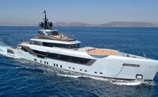 Award-winning superyacht GECO opens September Greece yacht charter availability from Athens