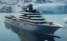 Damen Shiprepair Vlissingen and Rossilini’s Four-10 sign outfitting contract for world's largest yacht for charter REV OCEAN