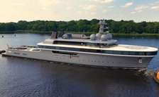 114M Fuel-Cell Superyacht NAUSICAÄ Unveils New Name As She Undertakes Sea Trials 