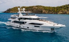 Benetti Superyacht WABASH Joins Caribbean Yacht Charter Fleet: New to Bahamas and Virgin Islands Charters
