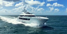 Heesen motor yacht Agnetha sea trials