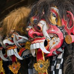 Masks in Bali