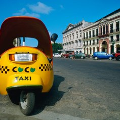 Original taxi in Cuba
