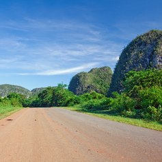 The valley of Vinales in Cuba