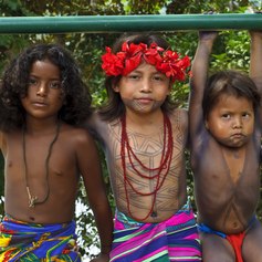 Embera children 