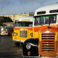 See the Iconic Buses of Malta