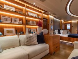 man of steel yacht interior