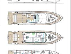 Johnson 83' FLYBRIDGE w/HYDRAULIC PLATFORM photo 2