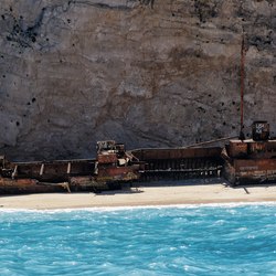 Shipwreck Beach (Navagio Beach) Photo 13