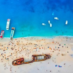 Shipwreck Beach (Navagio Beach) Photo 14