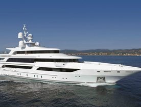 64m superyacht MOCA is available to charter for the first time