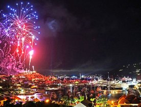 2023 New Year's Eve Extravaganza: Over 100 Superyachts Gather in St Barts