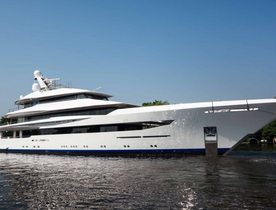 Feadship Superyacht JOY Departs From The Shipyard
