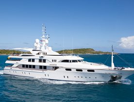 Superyacht STARFIRE Newly Available for Christmas Charter in the Caribbean