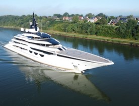 Lürssen‘s 115m superyacht ENZO begins sea trials