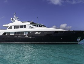 Jump onboard film star superyacht M3 for a spring discount