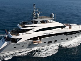 Final Summer 2026 Availability Released for Superyacht Charter IMPERIAL PRINCESS BEATRICE