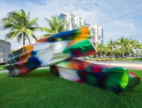 Superyachts Gather For Art Basel Miami 2017 