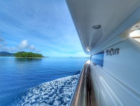 Charter yacht ENCORE adventures to New Zealand and the South Pacific 