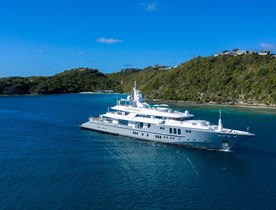 73m Charter Yacht SIREN Confirmed for the Palm Beach International Boat Show