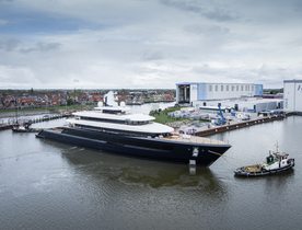 First Feadship Hybrid Electric Project 1012 embarks on sea trials