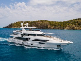 Benetti Superyacht WABASH Joins Caribbean Yacht Charter Fleet: New to Bahamas and Virgin Islands Charters
