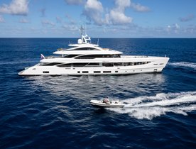 50M Benetti superyacht FANTASEA rejoins Mediterranean yacht charter fleet under new name