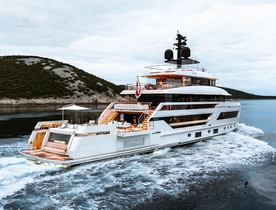 Superyacht LA LA LAND opens winter 2026/2027 Caribbean yacht charter bookings