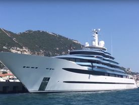 Video: 110m Oceanco Superyacht JUBILEE Arrives In The Mediterranean