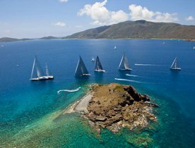 Superyachts begin registering for the Loro Piana Caribbean Regatta & Rendezvous 2016